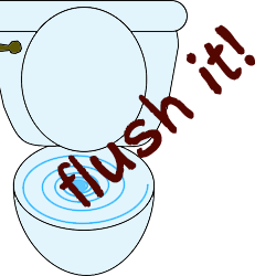 Flush it Please!